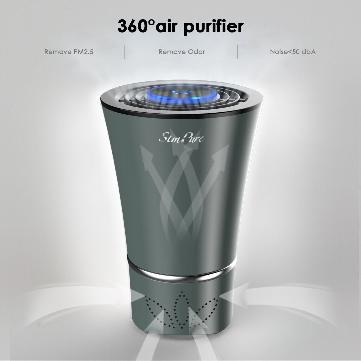 Mini Desktop HEPA Air Purifier - Home & Office