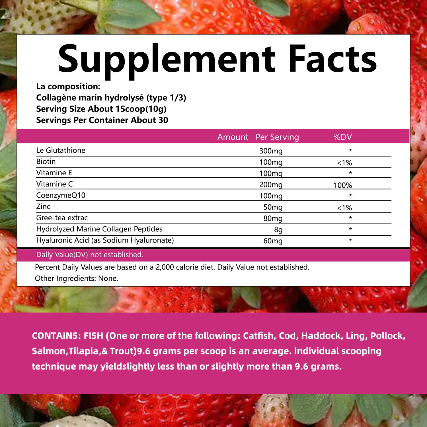 Collagen Beauty Supplement Powder