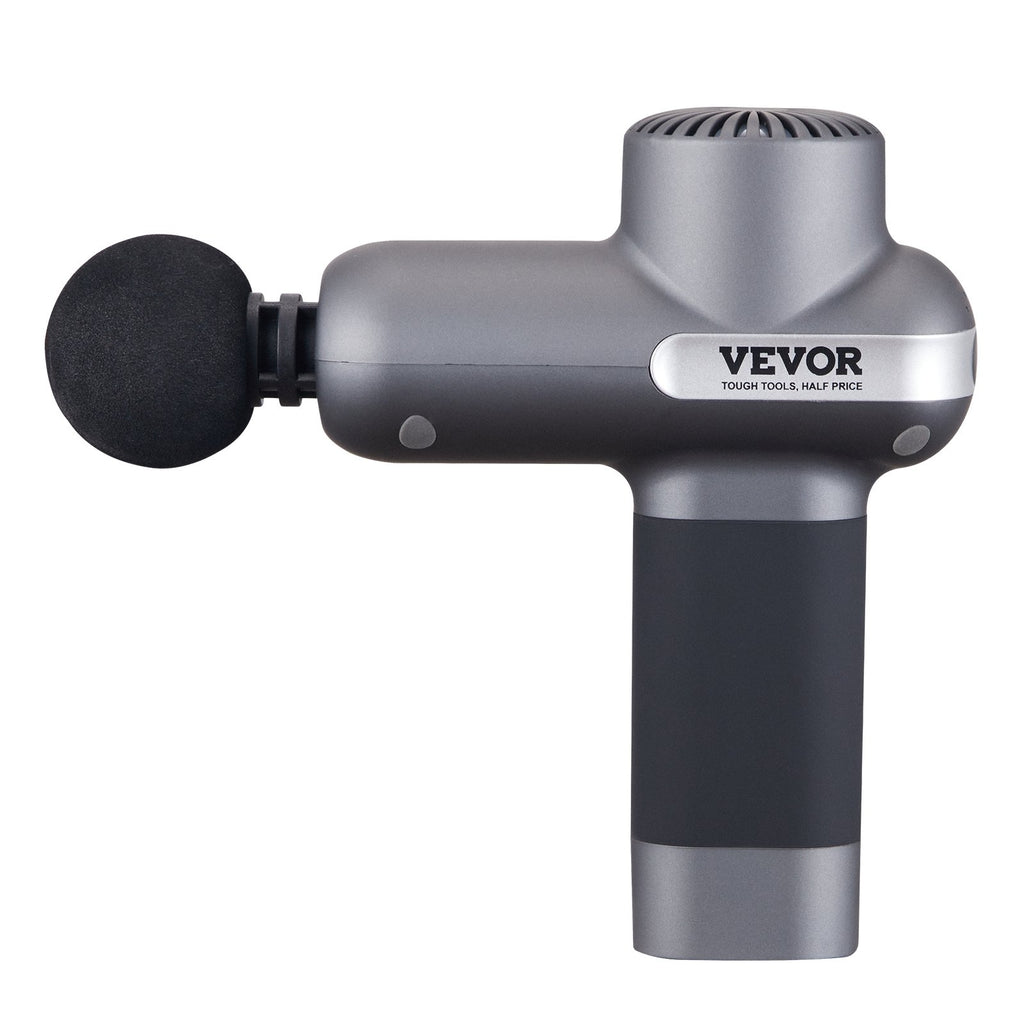 VEVOR Deep Tissue Massage Gun - 5 Speed Levels & 6 Heads for Pain Relief