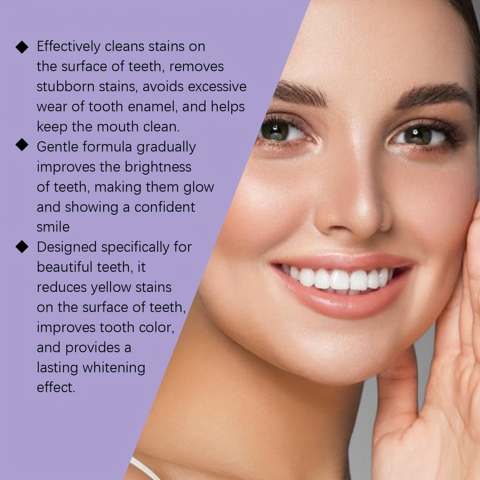 Purple Teeth Whitening Strips - 28 Strips Color Correcting Whitener