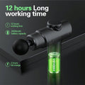 Deep Tissue Massage Gun - 8 Heads Handheld Percussion Massager