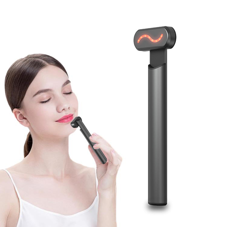 4-in-1 Facial Vibration Massager - LED Skin Rejuvenation Wand