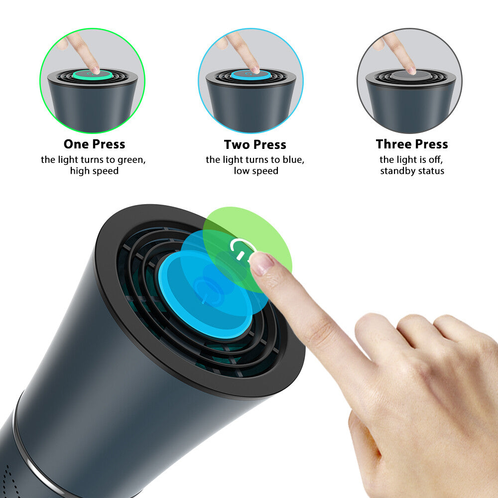 Mini Desktop HEPA Air Purifier - Home & Office