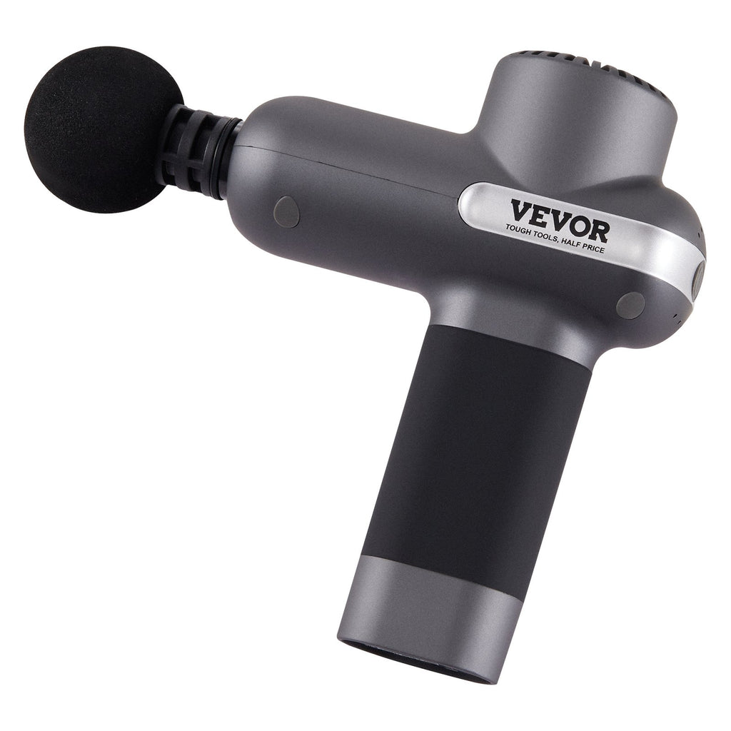 VEVOR Deep Tissue Massage Gun - 5 Speed Levels & 6 Heads for Pain Relief