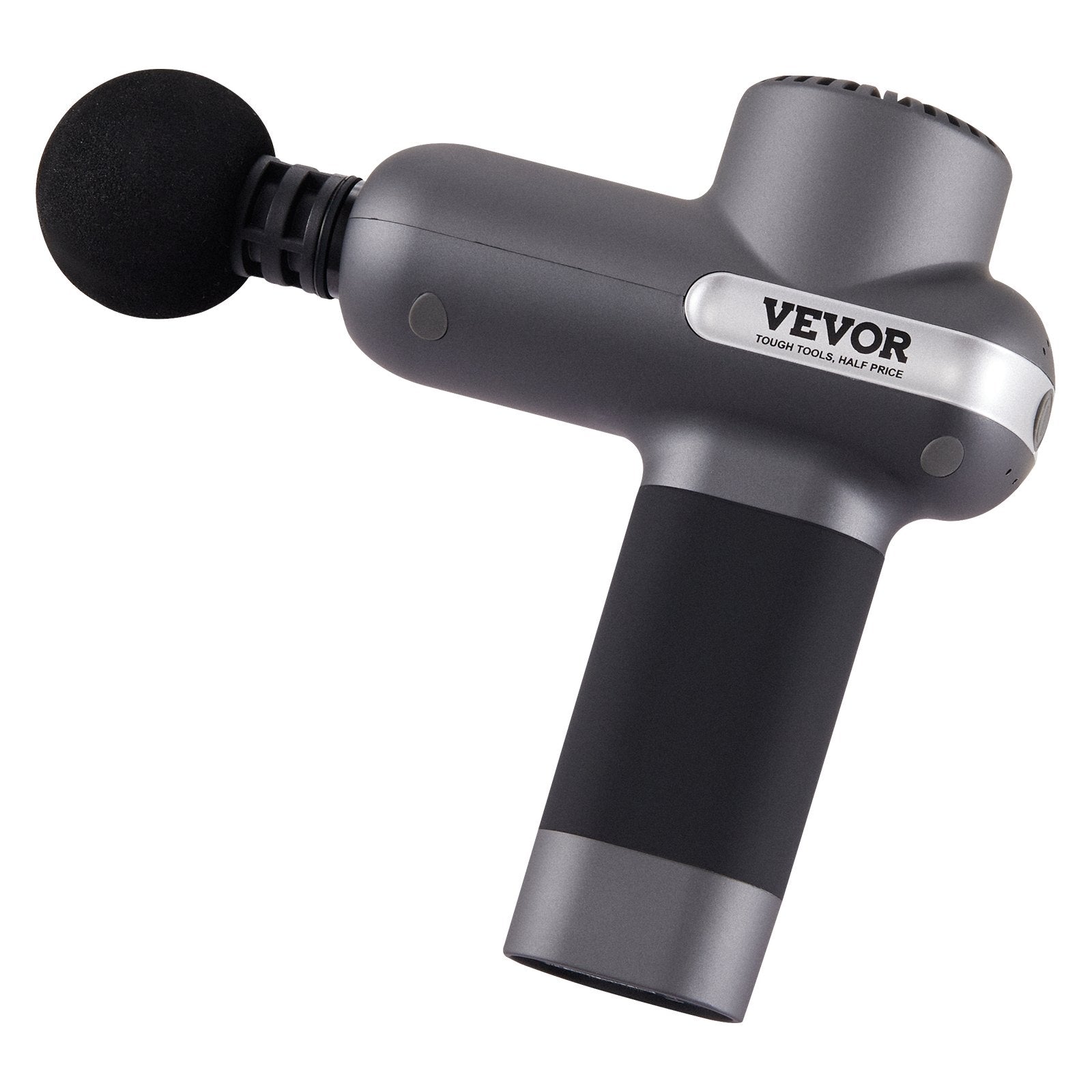 VEVOR Deep Tissue Massage Gun - 5 Speed Levels & 6 Heads for Pain Relief