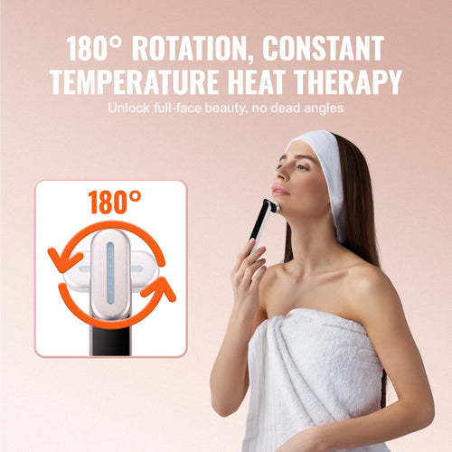 3-in-1 Red Light Therapy Wand - Heat & Vibration Massage