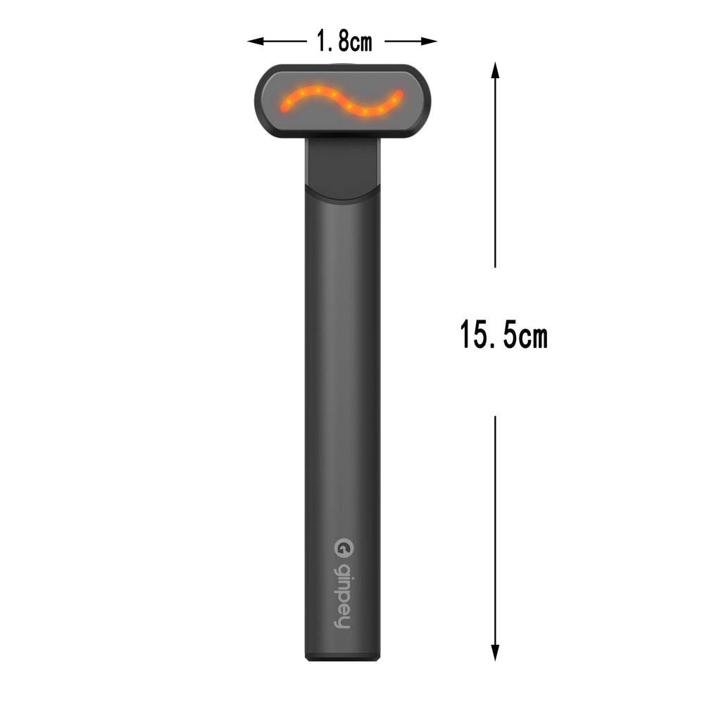 4-in-1 Facial Vibration Massager - LED Skin Rejuvenation Wand