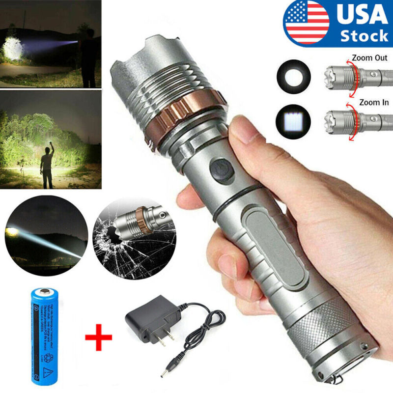 Rechargeable LED Emergency Flashlight