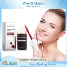 Glass Skin Peeling Exfoliating Serum - Gentle Daily Exfoliant
