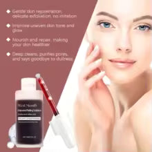 Glass Skin Peeling Exfoliating Serum - Gentle Daily Exfoliant
